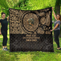 Gulf of Mexico Personalized Quilt Since 1569 Aztec Vingtage