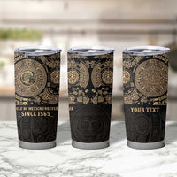 Gulf of Mexico Personalized Tumbler Cup Since 1569 Aztec Vingtage