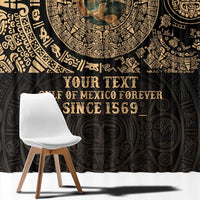 Gulf of Mexico Personalized Window Curtain Since 1569 Aztec Vingtage
