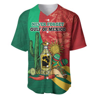 Gulf of Mexico Since 1672 Personalized Baseball Jersey Mexican Tequila and Tacos