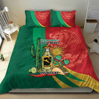 Gulf of Mexico Since 1672 Personalized Bedding Set Mexican Tequila and Tacos