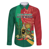 Gulf of Mexico Since 1672 Personalized Family Matching Short Sleeve Bodycon Dress and Hawaiian Shirt Mexican Tequila and Tacos