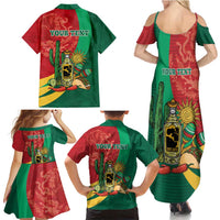 Gulf of Mexico Since 1672 Personalized Family Matching Summer Maxi Dress and Hawaiian Shirt Mexican Tequila and Tacos