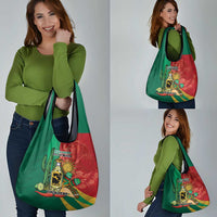 Gulf of Mexico Since 1672 Personalized Grocery Bag Mexican Tequila and Tacos