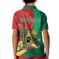Gulf of Mexico Since 1672 Personalized Kid Polo Shirt Mexican Tequila and Tacos