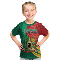Gulf of Mexico Since 1672 Personalized Kid T Shirt Mexican Tequila and Tacos