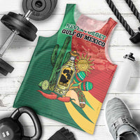 Gulf of Mexico Since 1672 Personalized Men Tank Top Mexican Tequila and Tacos