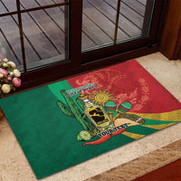 Gulf of Mexico Since 1672 Personalized Rubber Doormat Mexican Tequila and Tacos