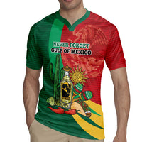 Gulf of Mexico Since 1672 Personalized Rugby Jersey Mexican Tequila and Tacos