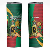 Gulf of Mexico Since 1672 Personalized Skinny Tumbler Mexican Tequila and Tacos