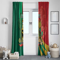 Gulf of Mexico Since 1672 Personalized Window Curtain Mexican Tequila and Tacos