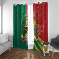 Gulf of Mexico Since 1672 Personalized Window Curtain Mexican Tequila and Tacos