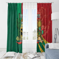 Gulf of Mexico Since 1672 Personalized Window Curtain Mexican Tequila and Tacos