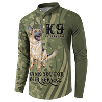 United States Canine Personalized Button Sweatshirt USA Military K9s Camouflage