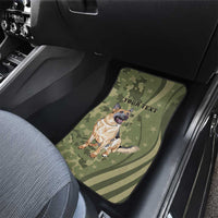 United States Canine Personalized Car Mats USA Military K9s Camouflage