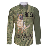 United States Canine Personalized Family Matching Tank Maxi Dress and Hawaiian Shirt USA Military K9s Camouflage
