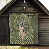 United States Canine Personalized Quilt USA Military K9s Camouflage