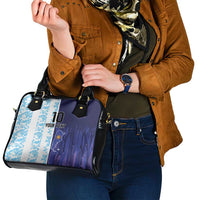 Argentina Football Custom Shoulder Handbag Vamos La Albiceleste Half Version