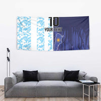 Argentina Football Custom Tapestry Vamos La Albiceleste Half Version
