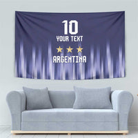 Argentina Football Custom Tapestry Vamos La Albiceleste Vintage