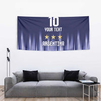 Argentina Football Custom Tapestry Vamos La Albiceleste Vintage