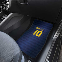 Brazil Football Custom Car Mats Selecao Canarinho Flag Motif