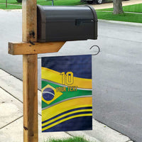 Brazil Football Custom Garden Flag Selecao Canarinho Flag Motif