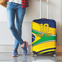 Brazil Football Custom Luggage Cover Selecao Canarinho Flag Motif