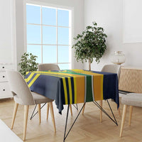 Brazil Football Custom Tablecloth Selecao Canarinho Flag Motif