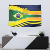 Brazil Football Custom Tapestry Selecao Canarinho Flag Motif
