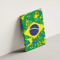 Brazil Ordem e Progresso Canvas Wall Art Native Brasil Mixed Together