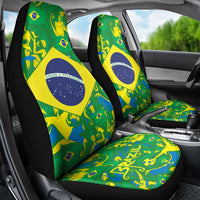 Brazil Ordem e Progresso Car Seat Cover Native Brasil Mixed Together