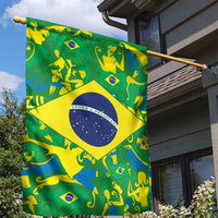 Brazil Ordem e Progresso Garden Flag Native Brasil Mixed Together