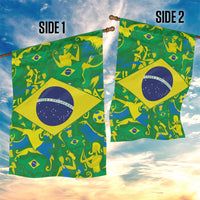 Brazil Ordem e Progresso Garden Flag Native Brasil Mixed Together