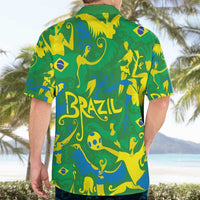 Brazil Ordem e Progresso Hawaiian Shirt Native Brasil Mixed Together