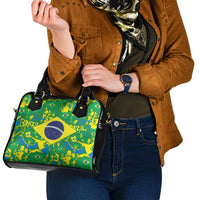 Brazil Ordem e Progresso Shoulder Handbag Native Brasil Mixed Together