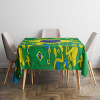 Brazil Ordem e Progresso Tablecloth Native Brasil Mixed Together