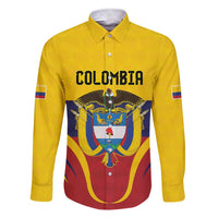 Colombia Football Custom Family Matching Short Sleeve Bodycon Dress and Hawaiian Shirt Come On Los Cafeteros Flag Style