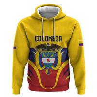 Colombia Football Custom Hoodie Come On Los Cafeteros Flag Style