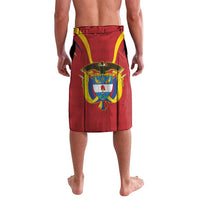 Colombia Football Custom Lavalava Come On Los Cafeteros Flag Style