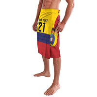 Colombia Football Custom Lavalava Come On Los Cafeteros Flag Style