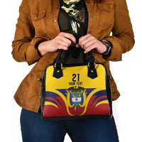 Colombia Football Custom Shoulder Handbag Come On Los Cafeteros Flag Style