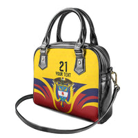 Colombia Football Custom Shoulder Handbag Come On Los Cafeteros Flag Style