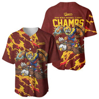 Venezuela WBC 2026 Champions Baseball Jersey Troupial Defeats Eagle