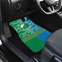 Personalized Italy Abruzzo Car Mats Baroque Motif
