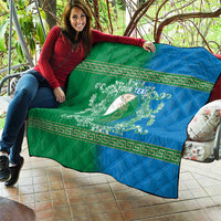 Personalized Italy Abruzzo Quilt Baroque Motif