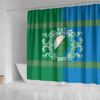 Personalized Italy Abruzzo Shower Curtain Baroque Motif