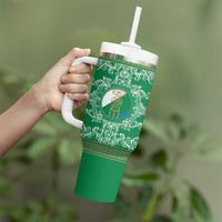 Personalized Italy Abruzzo Tumbler With Handle Baroque Motif