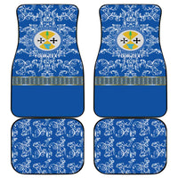 Personalized Italy Calabria Car Mats Baroque Motif