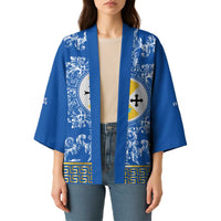 Personalized Italy Calabria Kimono Baroque Motif